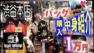 1万円ショッピング【ヴィレッチヴァンガード渋谷本店】でバッグゲット！つめかえ中身紹介【のえのん番組】