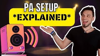 How To Setup a PA Sound System at a Live Band Event