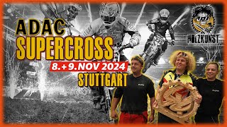 ADAC Supercross Stuttgart | HKS Carving Team schnitzt live die Pokale