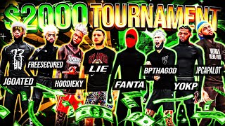 Every COMP PLAYER Played In The First $2000 NBA2K24 Tournament & It Was Amazing Ft.Fanta, Lie & More