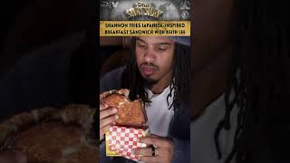 Shannon Tries Japanese-Inspired Breakfast Sandwich With Keith Lee | CLUB SHAY SHAY