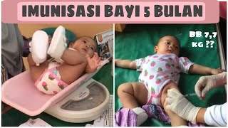 IMUNISASI BAYI 5 BULAN