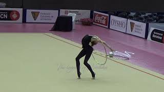 Olena DIACHENKO (UKR) hoop - 2017 Trofeu de Barcelona trainings