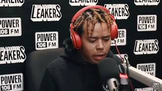 YBN Cordae frestyles on Lil pump's eskeetit beat while on an LA Leakers show. #L