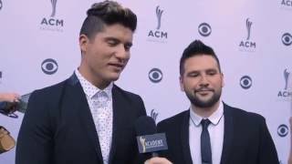 ACM Honors 2016 - Statler Brothers and Dan + Shay On The Red Carpet