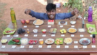 A to Z Foods Eating Challenge | A முதல் Z வரை இருக்கும் சாப்பாடுகள் | Mr.Suncity Vlog..