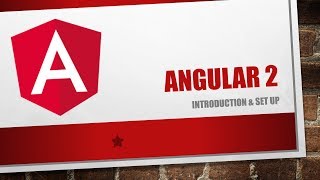 1 - Angular 2 and Spring Boot: Introduction and Setup | Angular 2 from Scratch Tutorial