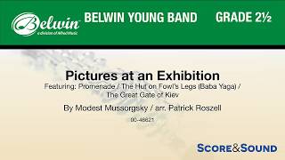 Pictures at an Exhibition, arr. Patrick Roszell – Score \u0026 Sound