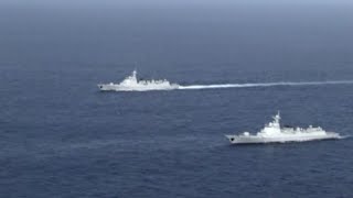 Chinese Navy Conducts Live-fire Confrontation Drill at Western Pacific