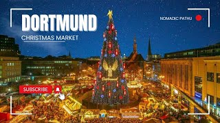 Tallest Christmas Tree in GERMANY! 🎅✨ Dortmund Christmas market 2024