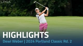 Dewi Weber Highlights | 2024 Portland Classic Rd. 2