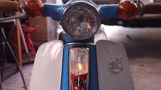 30年放置のC70行灯カブ バイクレストア-Part24　本当に完成？②【素人ﾚｽﾄｱ】【DIY】May C70 (CUB) be completed? (part 2)