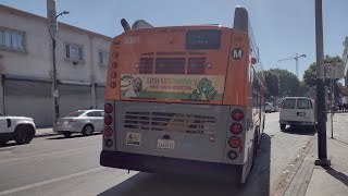 Full Ride LA Metro Line 16 West Hollywood to Downtown Los Angeles (Eastbound)