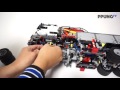 lego technic 42043 rc mod instructions a model mercedes benz arocs 3245 by 뿡대디