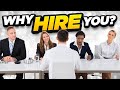 WHY SHOULD WE HIRE YOU? (16 GREAT ANSWERS to this TOUGH INTERVIEW QUESTION!)