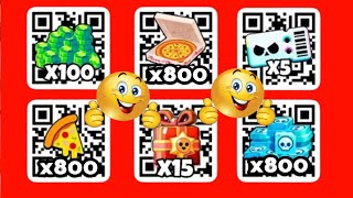 FREE! x800 PIZZA SLICES 🥳 PIZZA PLANET QR CODE | BRAWL STARS QR CODES 2025 | BRAWL STARS NEW UPDATE