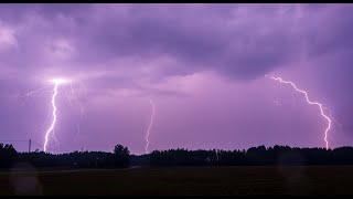 Äikesejaht Lõuna- ja Ida-Eestis 30.-31.08.2023 I Storm chasing in Estonia