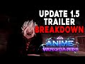 Anime Vanguards Update 1.5 Trailer BREAKDOWN | Release Date!!