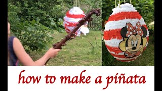 How to make a birthday pinata (piñata)