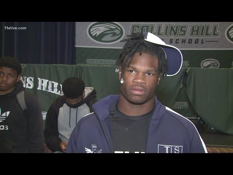 Travis Hunter Signs With Jackson State - YouTube