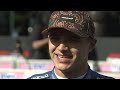 drivers react after chequered flag 2021 mexico city grand prix