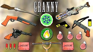 All New Weapons in Granny Latest Version 1.9 - Granny New Update