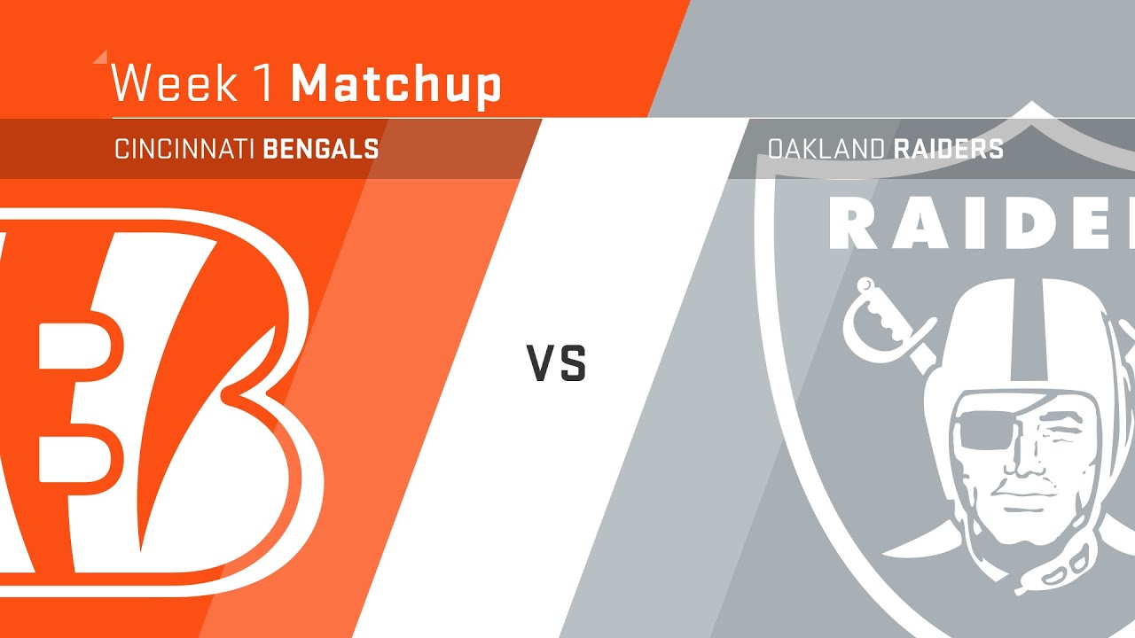 Bengals Vs. Raiders Week 1 Preview - YouTube