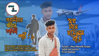 Sopno Tane Charlam Bari । স্বপ্ন টানে ছাড়লাম বাড়ি । New bangla Natok 2025। Probashider Jibon Kahini