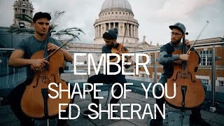 Shape Of You - Ed Sheeran Violin and Cello Cover Ember Trio @EdSheeran