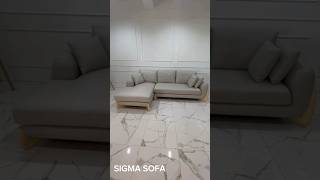 แนะนำโซฟาดีไซน์เก๋ ขาไม้สนนำเข้าจากยุโรป ตัวนี้โซฟาสีเทากลาง #sigmasofa #โซฟาเบด #โซฟา #โซฟาตัวแอล