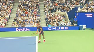 Rafael Nadal vs Rinky Hijikata Set Point | Us Open 2022 Main Draw Round 1 Arthur Ashe Staduim