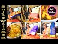 தீபாவளிக்கு நான் வாங்கிய பட்டு புடவைகள்|| Diwali Shopping Haul|| Different Lunch combo recipes