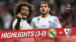 Resumen de Real Madrid vs SD Eibar (3-0)