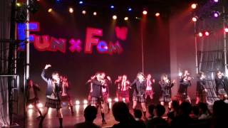 Fun×Fam （和歌山アイドル）「瞬間センチメンタル」「ハローハローハロー」 第15回FunｘFam単独ライブ1部 ⑧ 2016/4/24