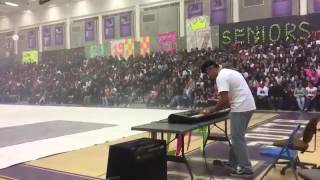 “STILL DR DRE ” PIANO HIGH SCHOOL RALLY !!! (BLACKLIGHT HIGH SCHOOL RALLY