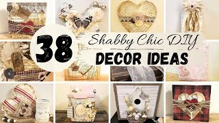 DIY SHABBY CHIC HOME DECOR | DOLLAR TREE DIYS | PRIMITIVE/FRENCH COUNTRY DECOR