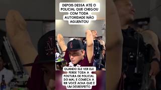 O policial não aguentou e caiu na risada com essa abordagem #shorts #zedoidopostatudo