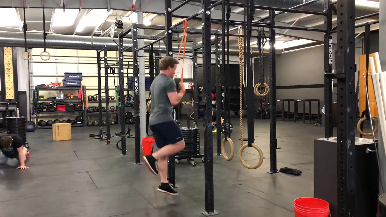 Band-Assisted Single-Leg Pogo Jumps - YouTube