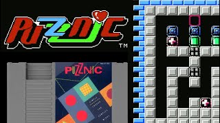 Puzznic (Taito, 1990) - NES Gameplay HD