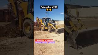 #shorts #amazing caterpillar 428F cleaning soil #caterpillar #backhoe #jcb #short  #shortsfeed