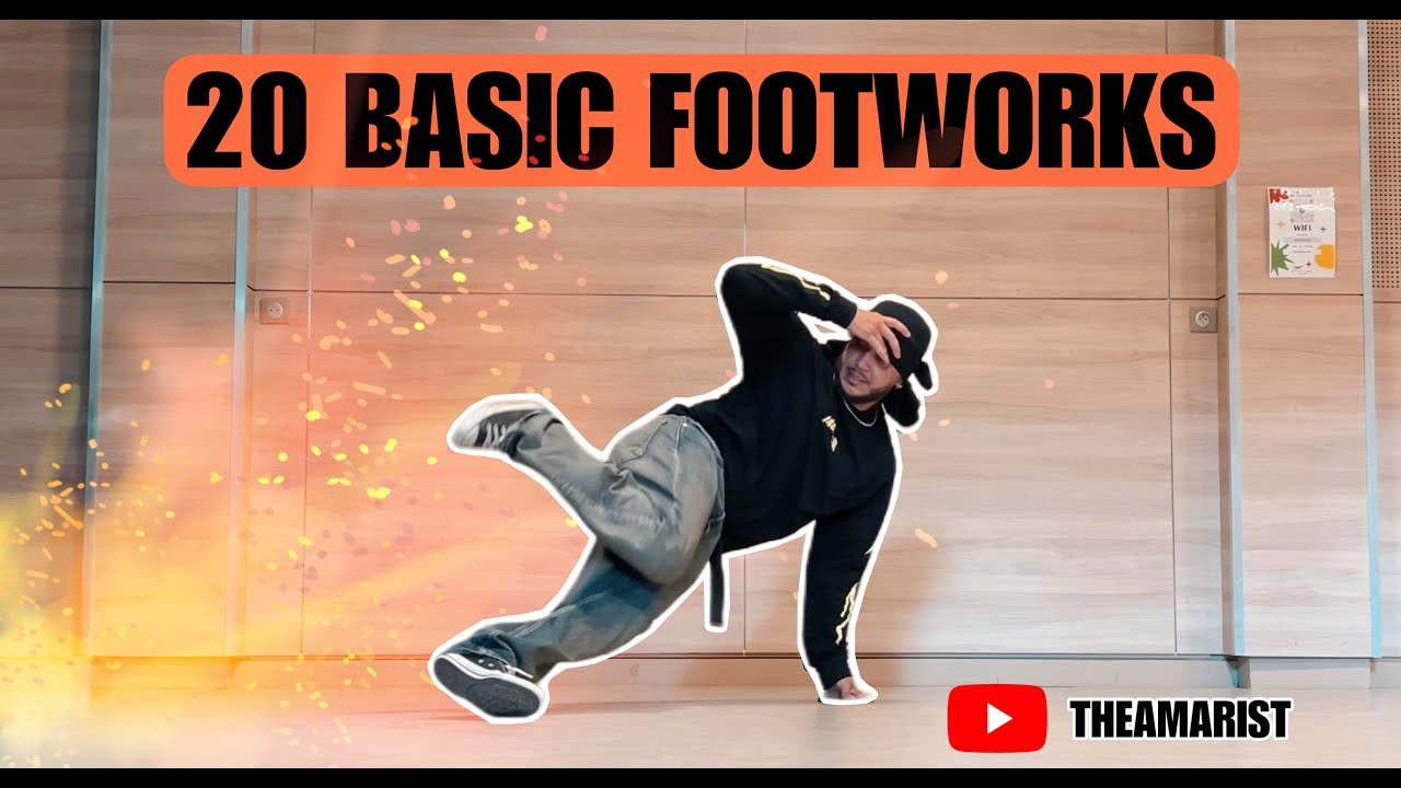 20 Basic Footwork Breakdance Tutorial Bboy Footwork Tutorial