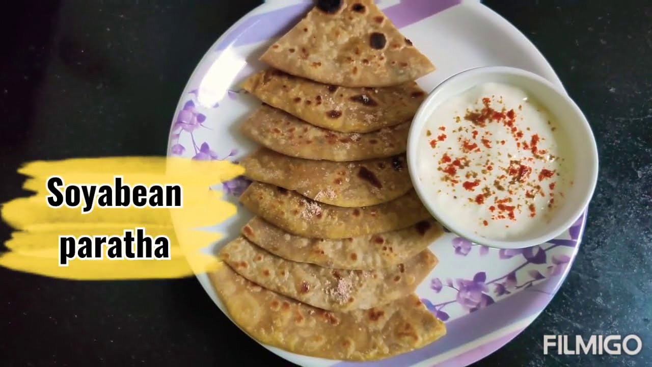 How To Make "Soyabean Paratha " || Healthy Breakfast Recipe - YouTube