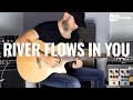 Yiruma - River Flows In You - Acoustic Guitar Cover by Kfir Ochaion -Universal Audio Evermore & 1176