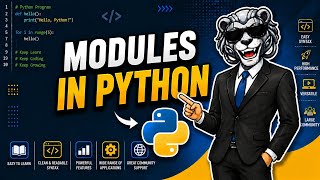 Python Modules for Beginners | Import Your First Module | Math, Random, Statistics
