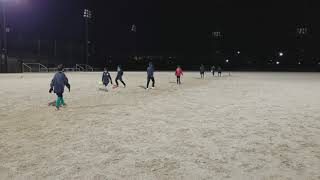 MIO東近江　サッカー　ジュニアユース　練習風景　ドリブル