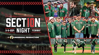 Section 10 Night at Fenway