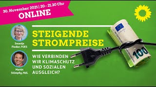 Steigende Strompreise – wie verbinden wir Klimaschutz und sozialen Ausgleich?