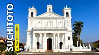 Suchitoto, El Salvador 🇸🇻 - Exploring the beautiful colonial Suchitoto - 4K Walking Tour