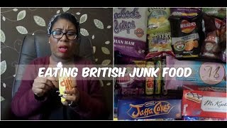 Eating British Junk Food