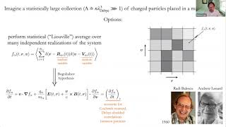 Joint UoC Physics & IA-FORTH Colloquium. Prof. Matthew Kunz, Thursday, 20 May 2021.